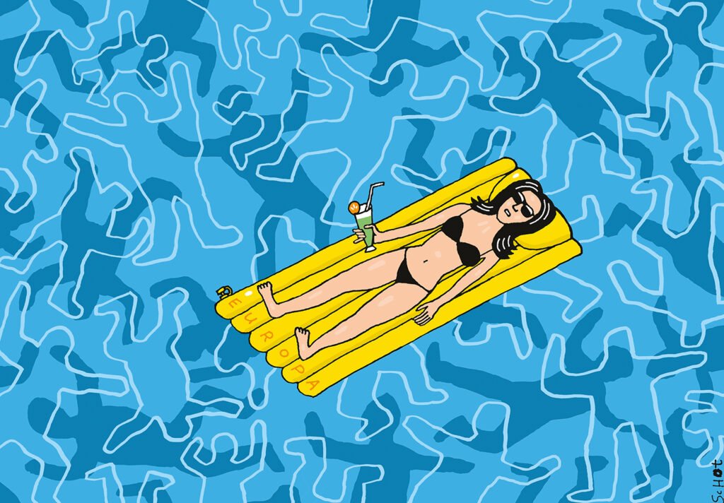 Vacation in the sea of the Dead