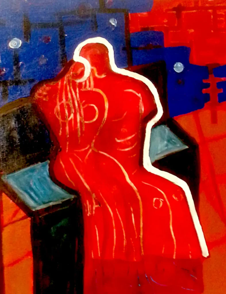 LOVERS ON THE BENCH